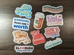 Mental Health Sticker Pack | 10 Uplifting Stickers for Anxiety & Depression | Self Care Stickers