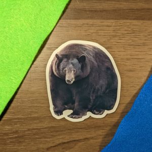 Hank The Tank Fat Bear Sticker | Bear Sticker | Laptop Sticker | Phone Sticker | Decal