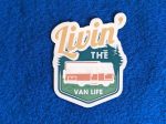 Living the van life vinyl sticker decal