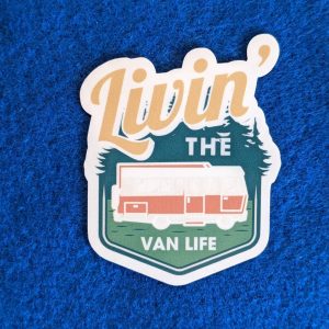 Living the van life vinyl sticker decal
