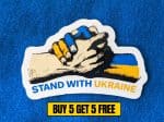 Stand With Ukraine Sticker | Ukraine Sticker | Laptop Sticker | Phone Sticker | Decal