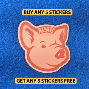 ACAB Sticker | Pig vinyl sticker