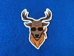 Funny Deer Sticker