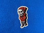 Chilling Skull Homie Sticker, Skateboarding Stickers, Skull Stickers, Vinyl Stickers, Laptop Stickers