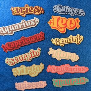 Zodiac Stickers, Zodiac Signs, Leo, Aries, Gemini, Cancer, Taurus, Virgo, Scorpio, Pisces, Capricorn, etc.