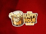 Johnny Depp Amber Heard Trial "Isn't Happy Hour Anytime" Sticker