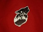 Silhouette Wolf Sticker | Vinyl sticker | Outdoors stickers, Nature stickers, Camping stickers