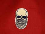Beard Skull Sticker, Beard Stickers, Vinyl Stickers, Skull Stickers, Laptop Stickers