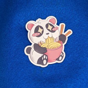 Panda Bear Eating Ramen Sticker | Panda sticker, Kawaii sticker, Anime sticker