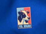 Yes, Vegan Cow Sticker | Vegan sticker
