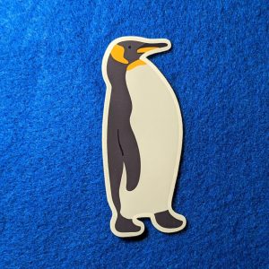 Adorable Penguin Sticker - Cute Animal Design - Vinyl Decal for Laptops, Water Bottles, Phone Cases, and More