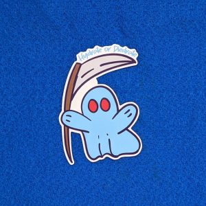 Hydrate or Diedrate Ghost Sticker for Hydro Flask, Waterbottle, Tumbler, Laptop, more!