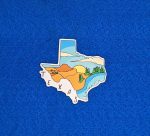 Texas Landscape Sticker, Texas State Sticker, Texas Decal, Texas Sticker for phones, laptops, water bottles