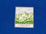 So much world so little time nature sticker, cool sticker for travelers, laptop decal, phone sticker