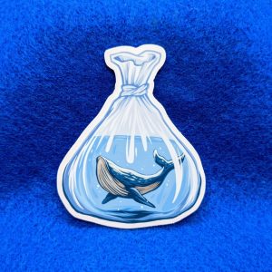 Whales are not free | Vinyl Sticker | Whale Sticker, Animal Activisim, Laptop Sticker