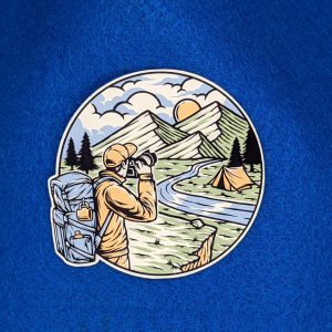 Mountain photography sticker | Nature Sticker | Camping sticker, hiking sticker, laptop sticker