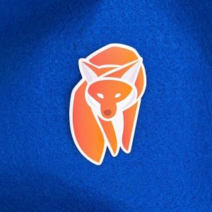 Beautiful Fox Vinyl Sticker perfect for Planners, Laptops, Cars and More!