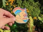 LGBTQ Rubber Duck Sticker | Pride Flag | Vinyl Sticker, laptops, phones, cars