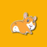 Adorable Hamster Sticker - Cute Animal Design - Vinyl Decal for Laptops, Water Bottles, Phone Cases