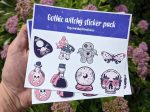 Gotchic witchy sticker pack | 8 stickers | Witch stickers, Goth Stickers, Halloween Stickers