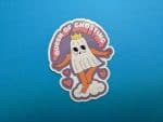 Queen of ghosting sticker | Vinyl Sticker | Laptop Sticker, Funny Sticker, Ghosting Sticker, Cute Sticker