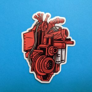 Mechanic sticker | Vinyl Sticker | Laptop Sticker, Engine Sticker, Mechanic Gift
