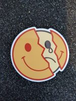 Sad Face Sticker | Mental Health Sticker, Self Care Sticker, Laptop Sticker