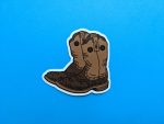Cowgirl boots sticker | Cowboy boots sticker | Country sticker, Laptop sticker, Western Sticker