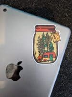 Collect Moments Travel Sticker, Camping Sticker, Nature Sticker, Laptop Sticker
