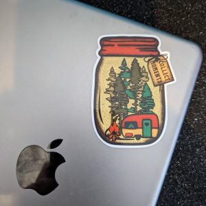 Collect Moments Travel Sticker, Camping Sticker, Nature Sticker, Laptop Sticker