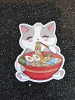 Kawaii Cat Ramen Sticker | Vinyl sticker | Anime sticker, Kawaii sticker, Cat sticker, Cute sticker