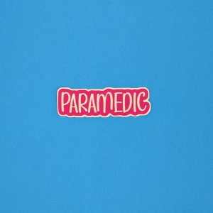 Cute Paramedic Sticker / Paramedic Gift / Paramedic Thank You Gift / EMT Stickers