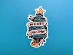 Tattoo Style Christmas Tree Sticker | Tattoo Stickers, Cool Stickers, Laptop Stickers, Christmas Stickers