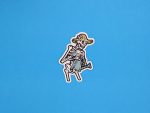 Gardening Skeleton - Skeleton Stickers - Gardening stickers - Skull Sticker - Laptop sticker