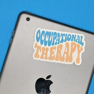 Occupational Therapy Sticker - Fun Decorative Decal for Water Bottles, Laptops, and Journals