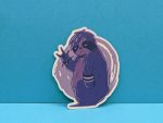 Gothic Emo Sloth Sticker | Goth Stickers, Emo Stickers, Animal Stickers, Cute Stickers