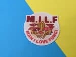 MILF - Man I Love Fungi Sticker | Vinyl Sticker, Mushroom Sticker, Funny Sticker