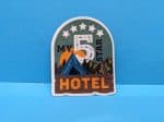 My 5 Star Hotel | Camping Sticker, Nature Sticker, Hiking Sticker