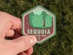Sequoia Sticker, National Park Badge, US National Parks Stickers, Waterproof Stickers