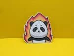 Angry Panda Sticker - Funny Sticker, Cute Sticker, Laptop Sticker