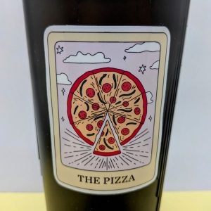 The Pizza Tarot Card Sticker | Pizza Sticker, Tarot Sticker, Laptop Sticker, Phone Sticker