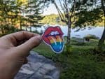 Cute Pride Sticker Stone | LGBTIQA+ Stickers | Rollng Stone Sticker for Water Bottle, Laptops, Cars