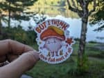 But I Think I Love Fall Most of All: Cute Autumn Fall Season Sticker