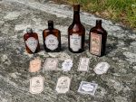 Apothecary labels - Physical Product - 12 Cool Vintage Halloween Labels - Stickers