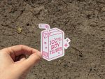 100% Boy Tears Sticker