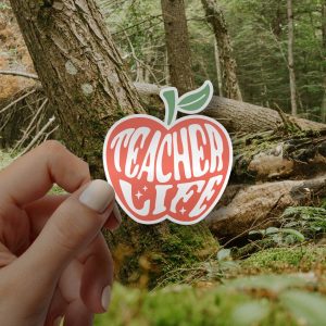 Teacher Life Sticker - Ideal Gift for Teachers