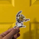Pirate Frog Sticker | Vinyl Sticker, Frog Sticker, Cool Sticker