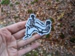 JIu-Jitsu Skeletons Sticker - Vinyl BJJ Sticker For Laptops, Waterbottles, Notebooks
