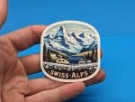 Swiss Alps Travel Sticker // Switzerland Decal for suitcase, laptop, car or water bottle, luggage tag, travel gift