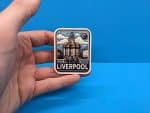 Liverpool Travel Sticker // England Decal for suitcase, laptop, car or water bottle, luggage tag, travel gift